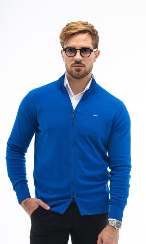 CARDIGAN AZUL ROYAL