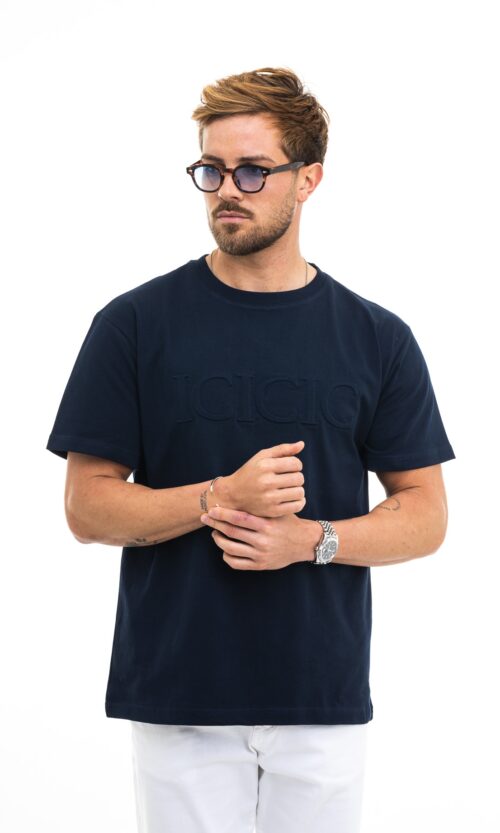 T-SHIRT OVERTamanho ICICIC AZUL
