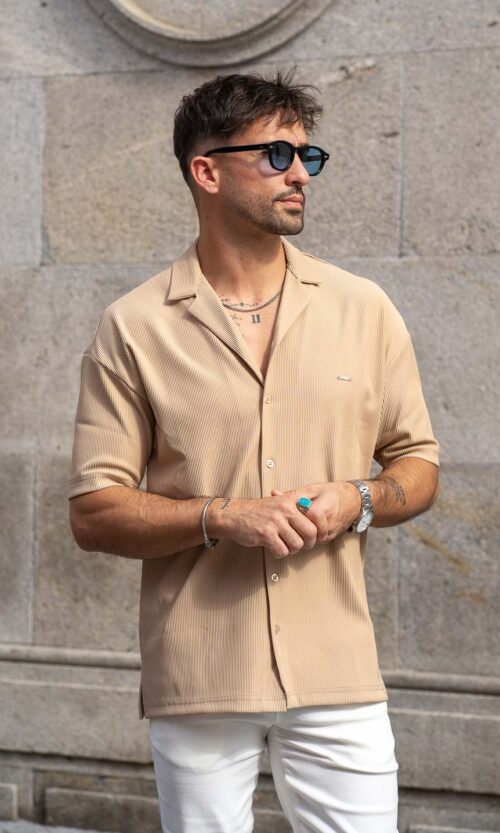 CAMISA URBANA OVERTamanho CAMEL