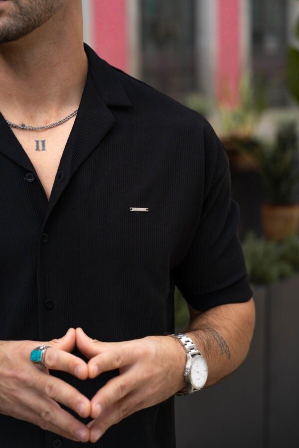 URBAN-SHIRT OVERSIZE IBIZA BLACK - Image 3