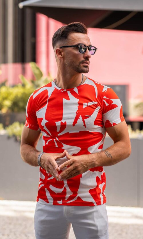 T-SHIRT AMILFI LARANJA