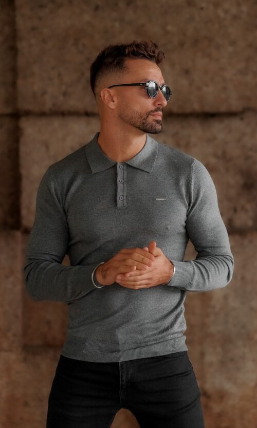 POLO - SHIRT CLASSIC CINZA
