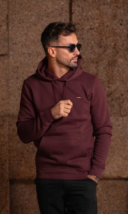 HOODIE PREMIUM BASIC BÔRDO