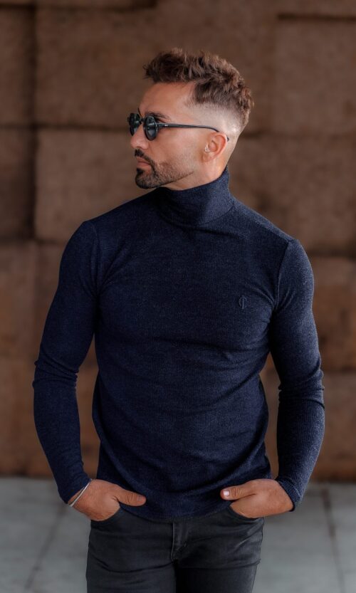 GOLA ALTA SARDEGNA AZUL MARINHO