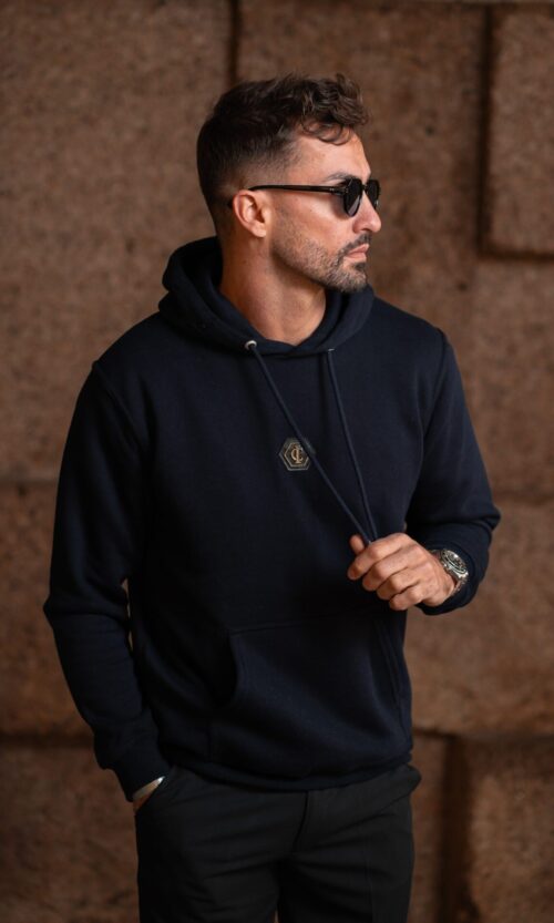 HOODIE HEXA SPIRIT AZUL MARINHO