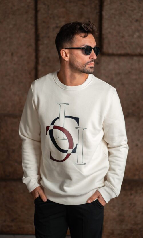 SWEAT LEGO MEIO BRANCO