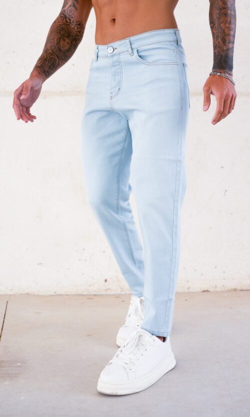 CALÇA DE GANGA TAPARED AZUL CLARO