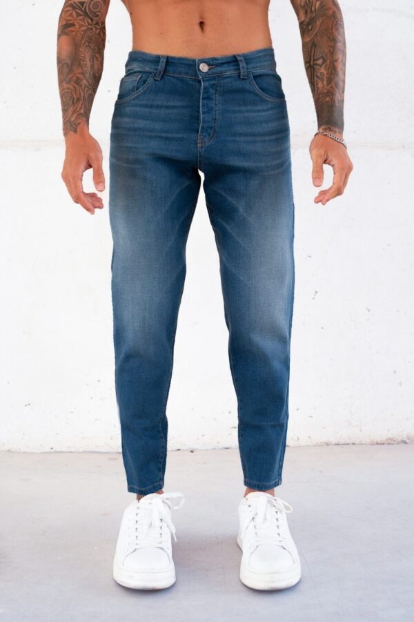 JEANS TAPERED DENIN BLUE - Image 2