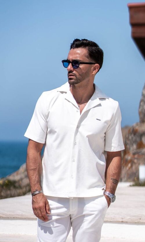 CAMISA SANTORINI BRANCA