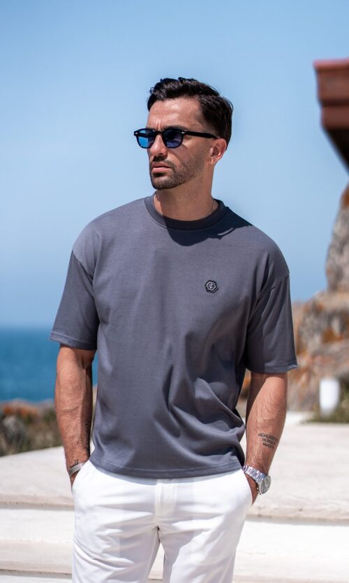 T-SHIRT SIENA HEXA CINZA