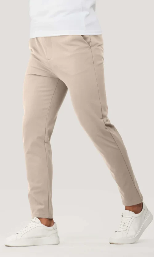 CALÇA CHINO REGULAR BEIGE