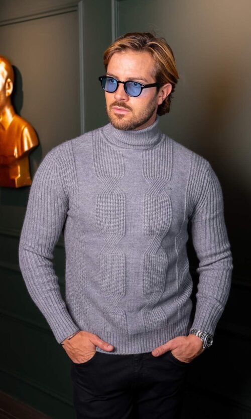 GOLA ALTA OXFORD CINZA