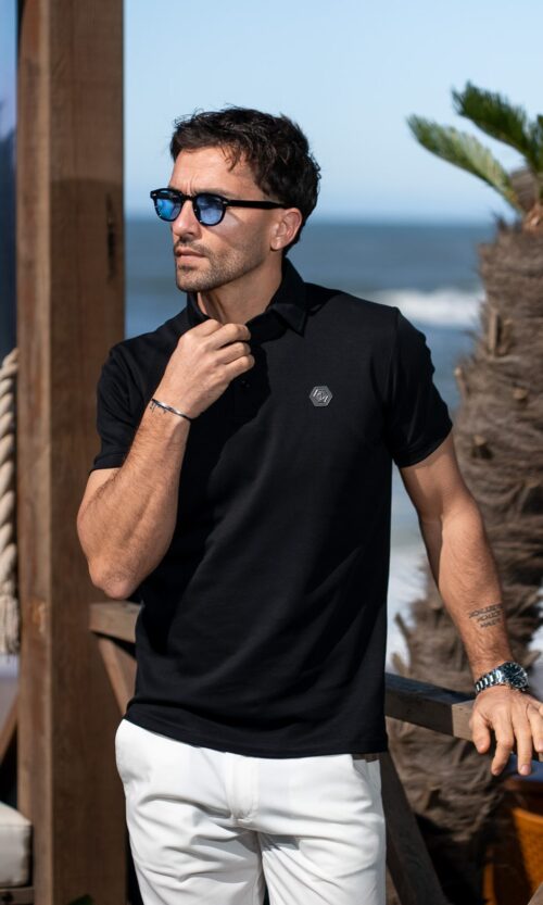 POLO-SHIRT HEXA PRETO