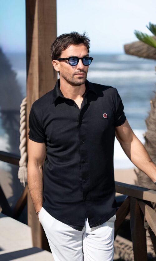 CAMISA RIVIERA PRETA