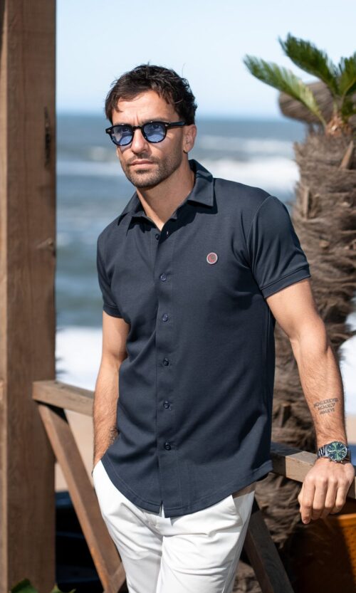CAMISA RIVIERA AZUL