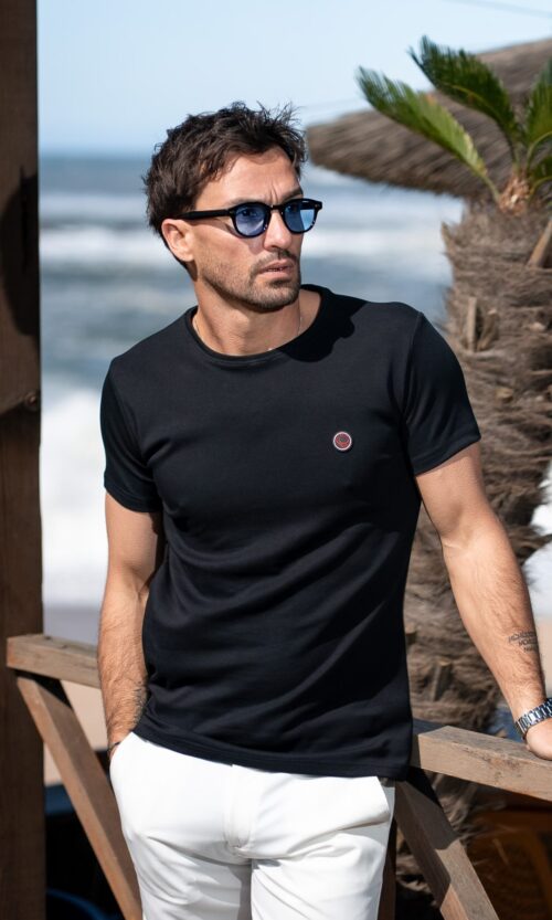 T-SHIRT RIVIERA PRETA