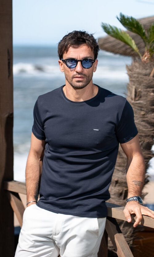 T-SHIRT BASIC AZUL