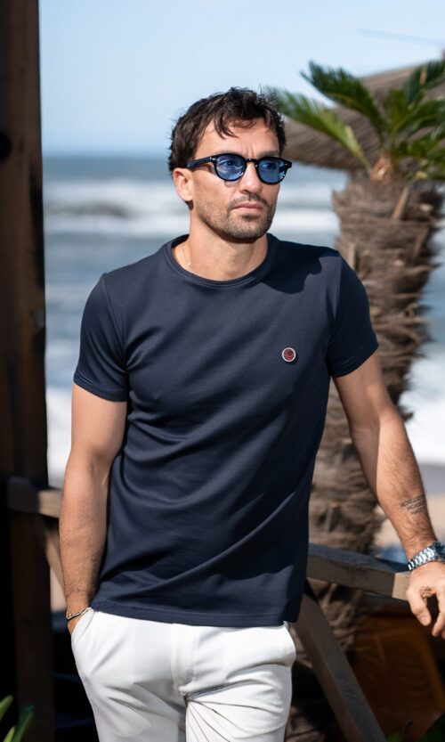 T-SHIRT RIVIERA AZUL
